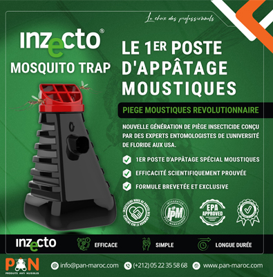 Le 1er Poste de d'appâtage moustiques