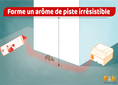 ATTRACTANT SPRAY - Aérosol attractif pour les traitements de dératisation